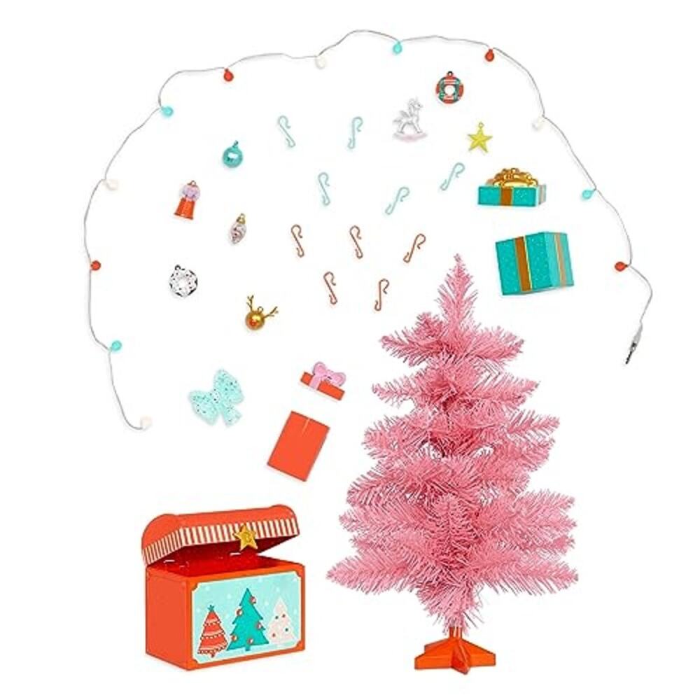 Glitter Girls Deluxe Holiday Tree Playset for 14" Dolls - NIB